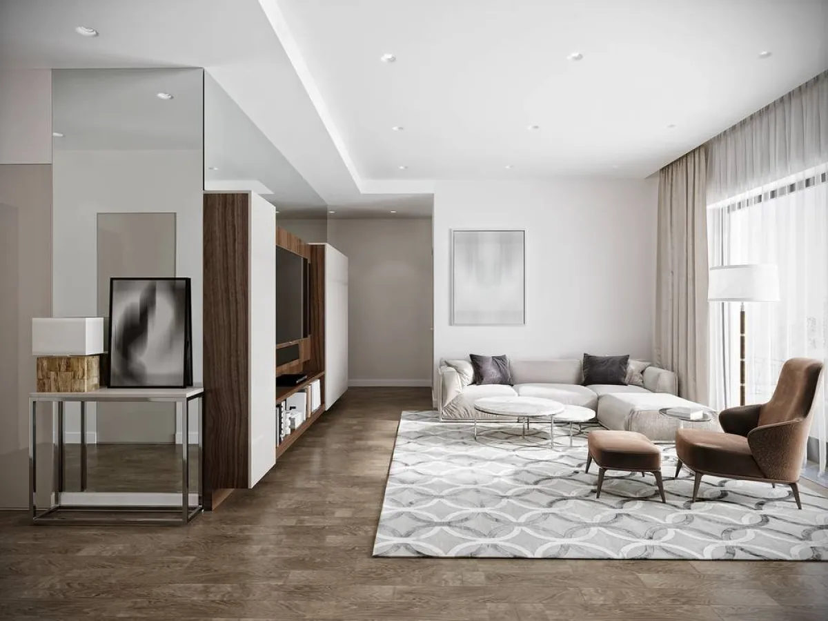 من المفضل اختيار الستائر المصنوعة من "الفوال" الشفَّاف