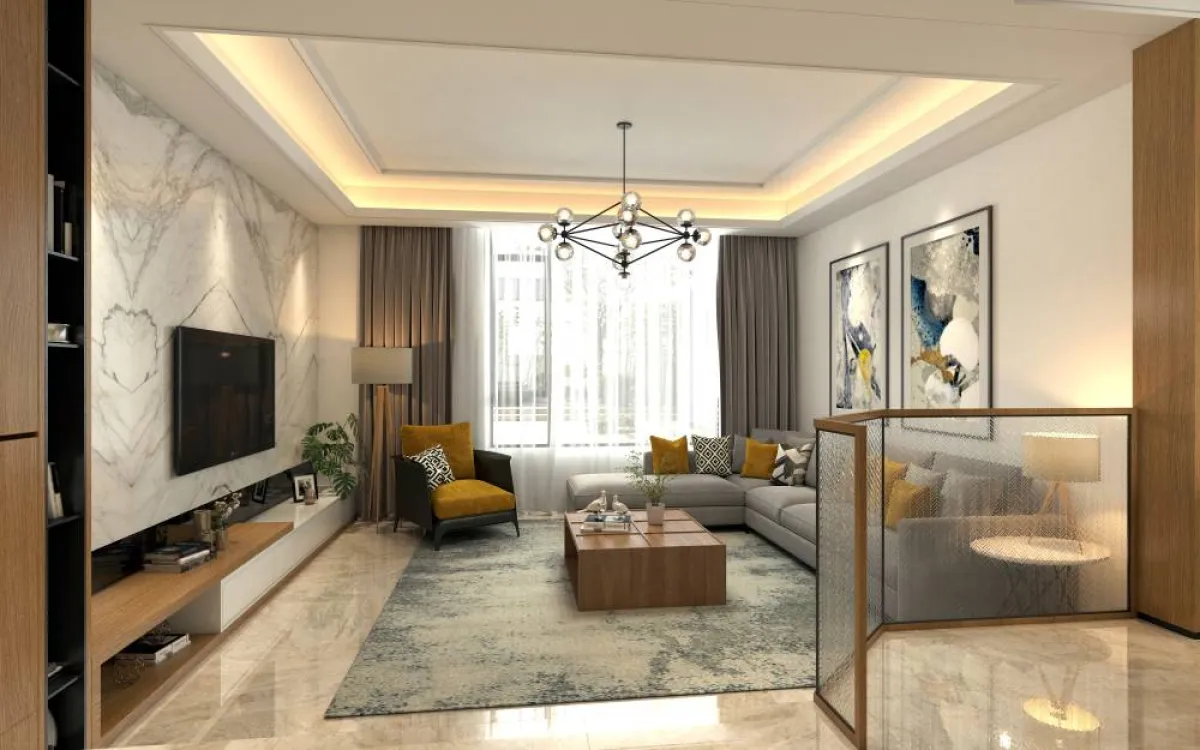 ديكورات غرف الجلوس العصريّة عمليّة