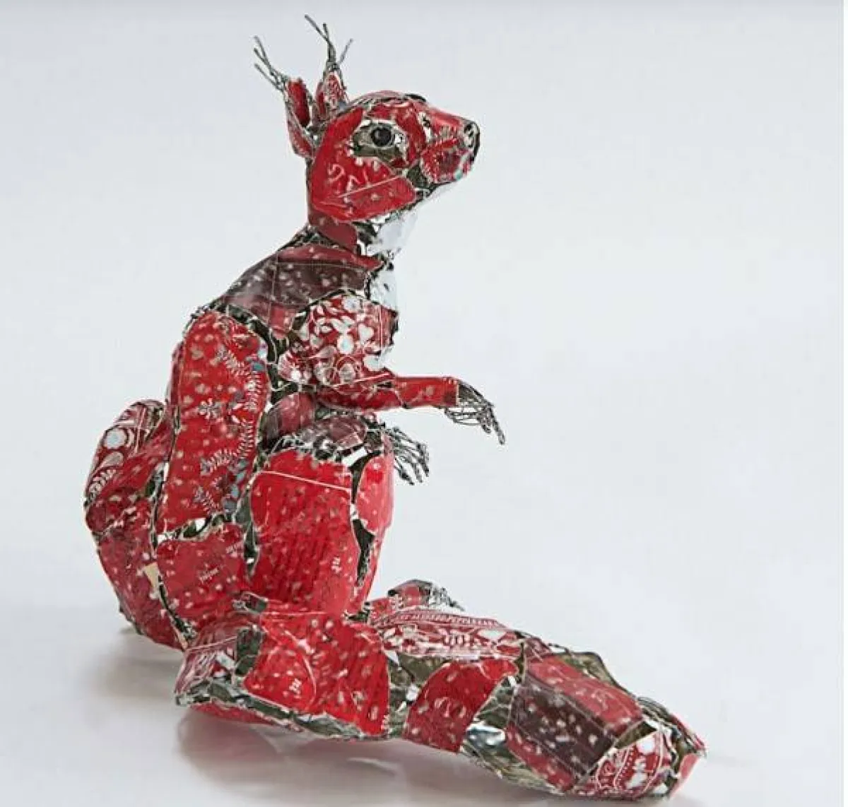 منحوتات من إعادة التدوير