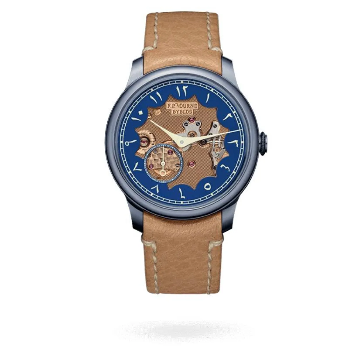 ساعة Chronomètre Bleu Byblos من FP Journe