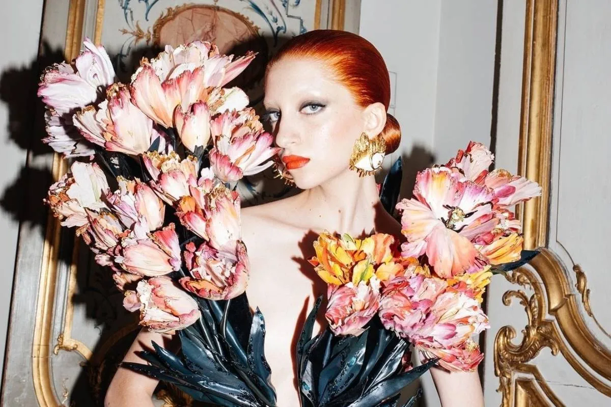 أسبوع الأزياء الراقية- الصورة من حساب دار سكياباريلي Schiaparelli على إنستغرام