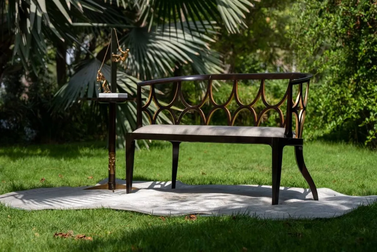 الأثاث الداخلي في حديقة المنزل لمناسبة عيد الأضحى