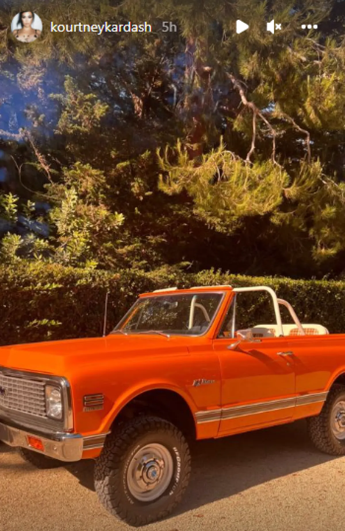 السيارة التي قادها ترافيس