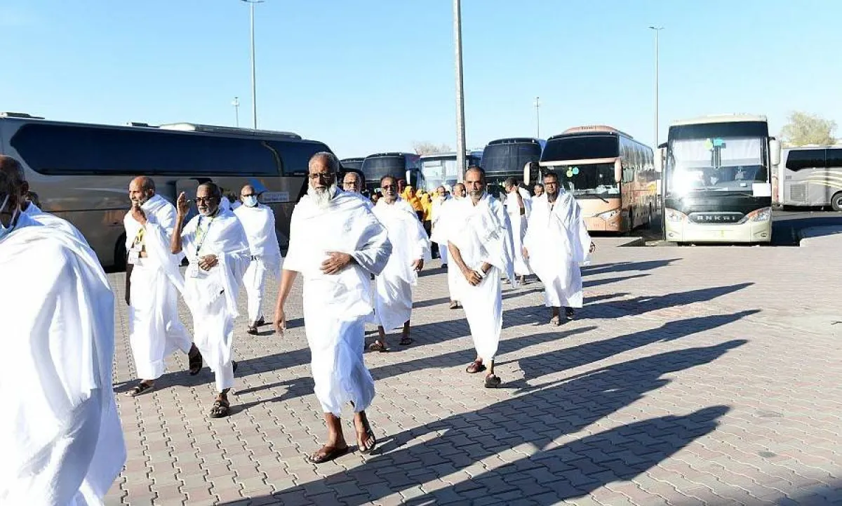 تفويج أكثر من 45 ألف حاج من ميقات ذي الحليفة بالمدينة المنورة إلى مكة المكرمة 