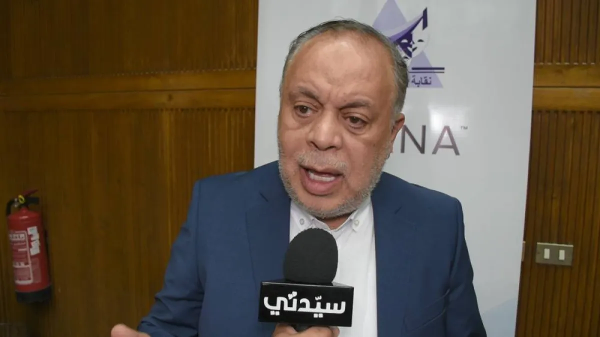 أشرف زكي خلال لقائه بكاميرا سيدتي - تصوير محمد عربي