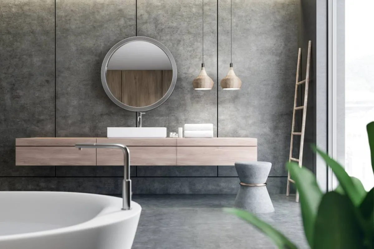 حمّام مميّز في التصميم