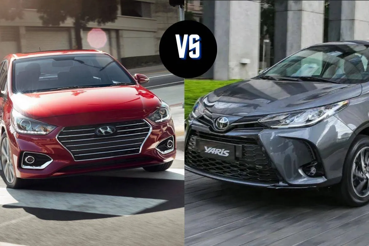 مقارنة بين تويوتا ياريس وهيونداي اسكنت 2022