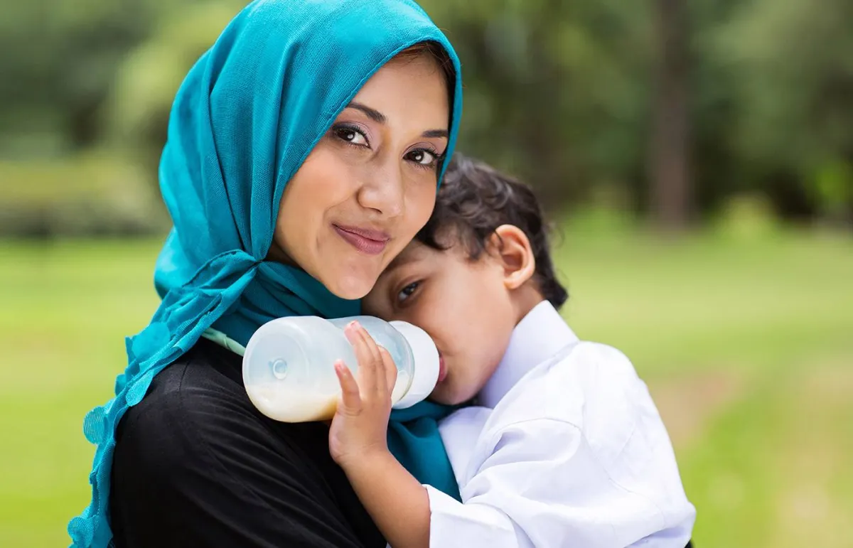 حليب الماعز ممتاز لطفلك