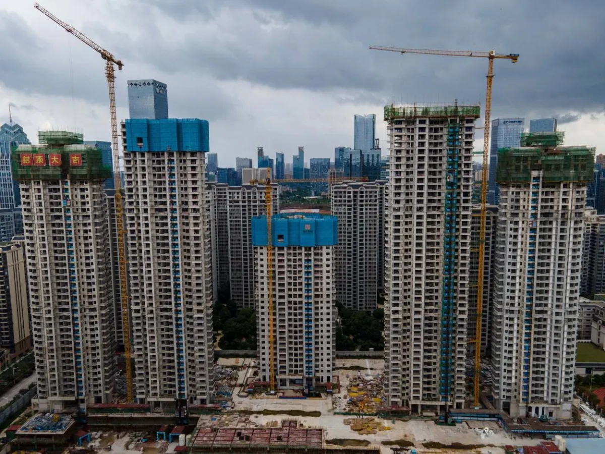 صورة من سوق العقارات الصيني