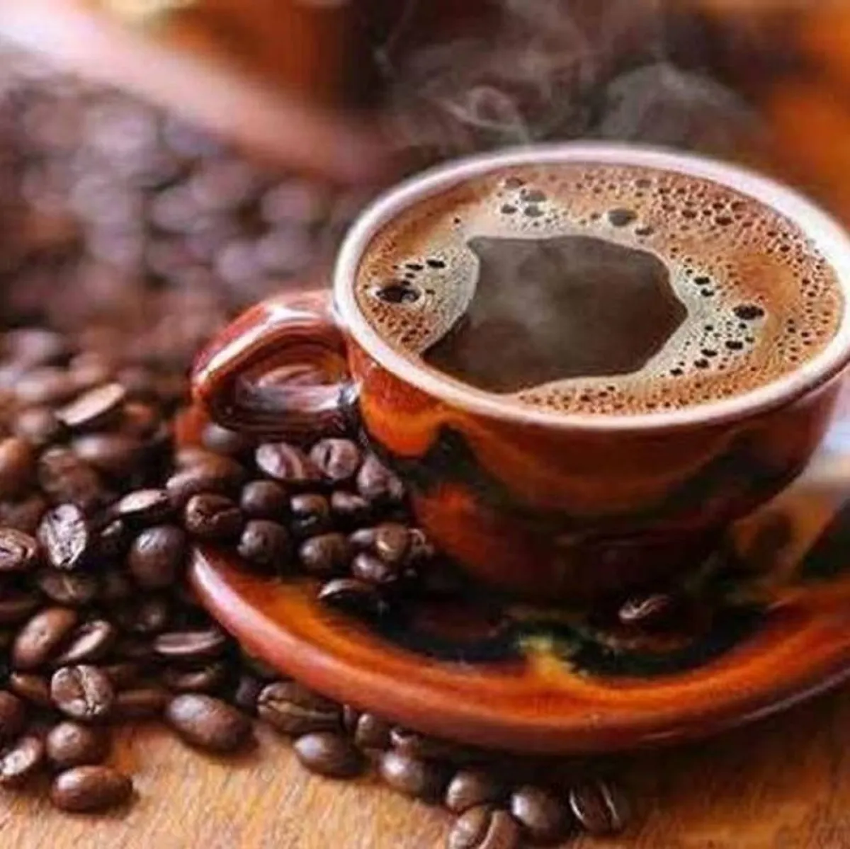 صورة لفنجان من القهوة