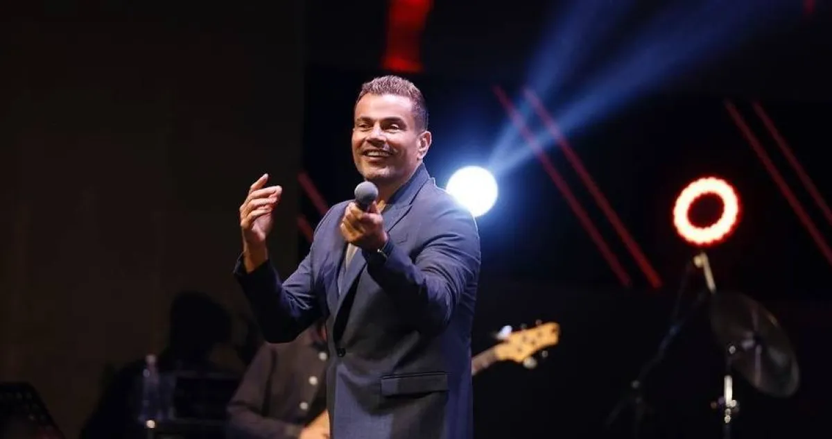 عمرو دياب - صورة من حسابه على إنستجرام