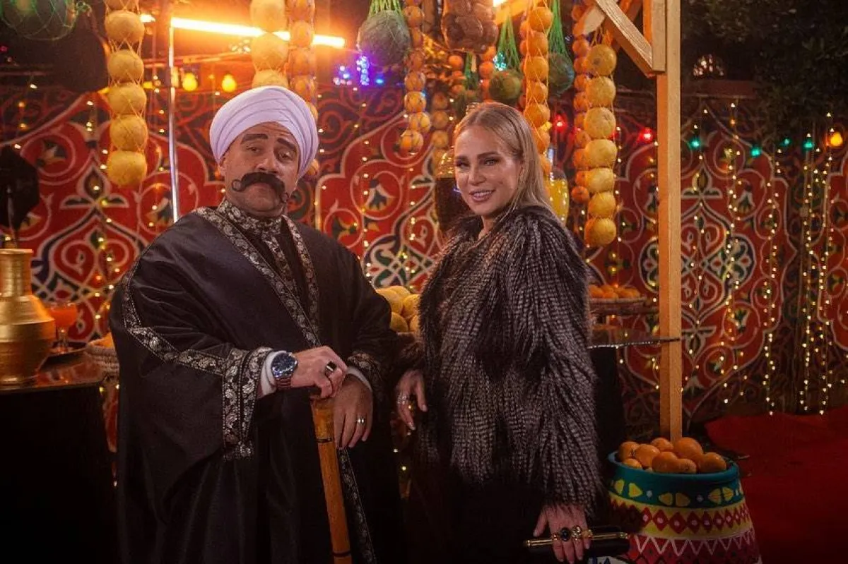 شيرين رضا وأحمد مكي - صورة من حسابها على إنستجرام