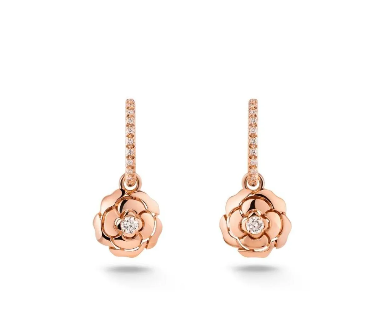 أقراط EXTRAIT DE CAMÉLIA من شانيل Chanel 