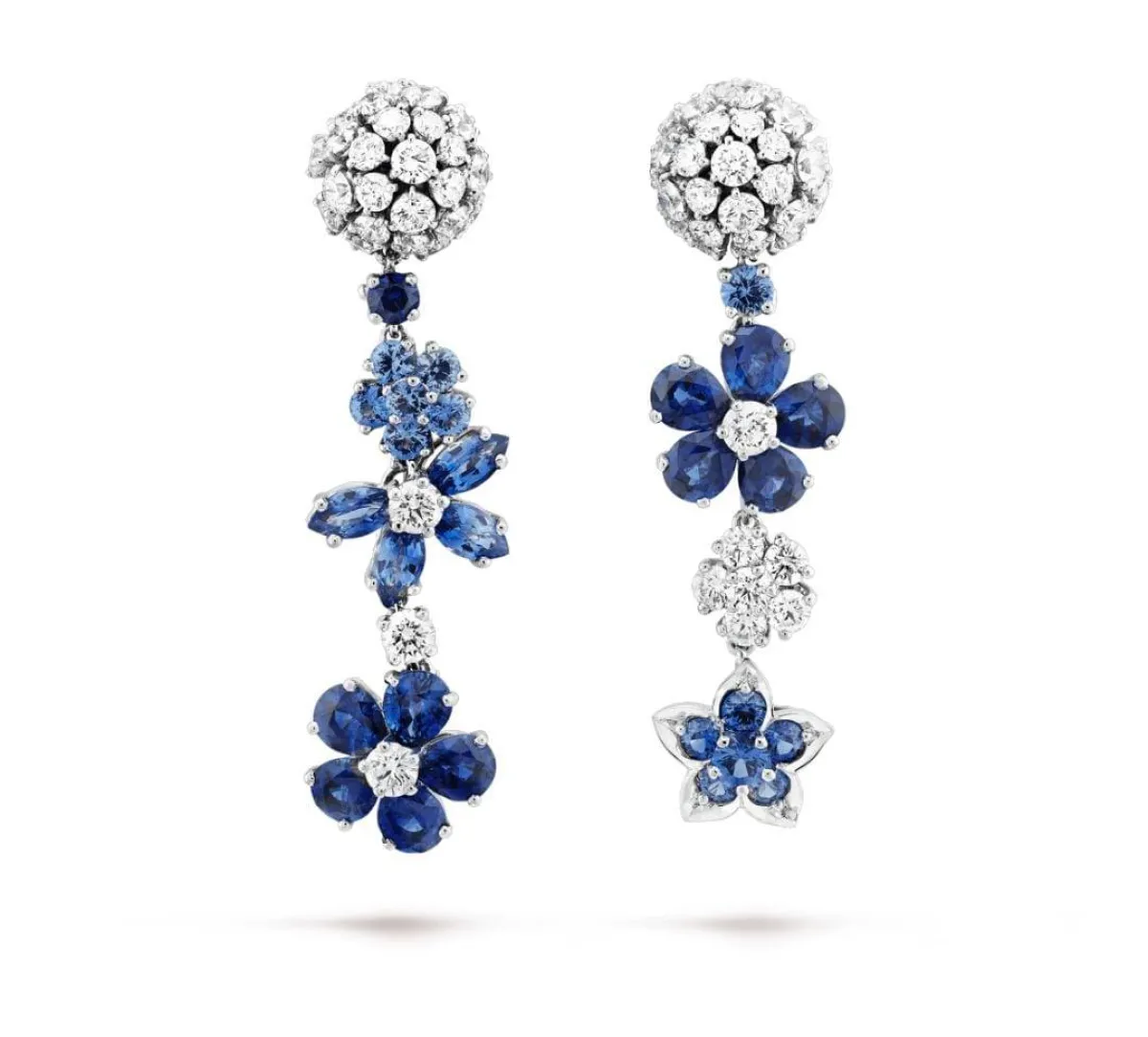 أقراط Folie des Prés من فان كليف آند أربلز Van cleef&Arpels 