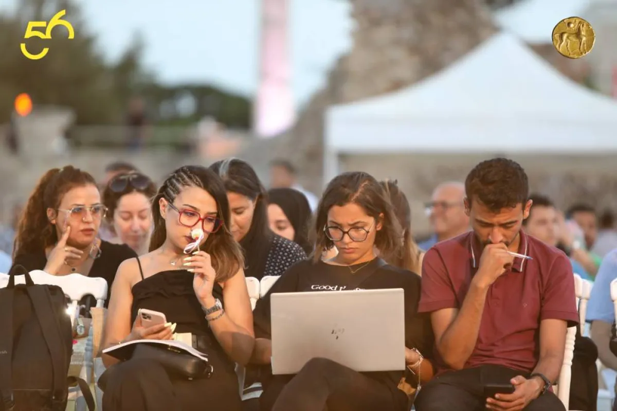 جانب من الحضور في الندوة الصحفية- الصورة من  موقع المهرجان على الفيسبوك