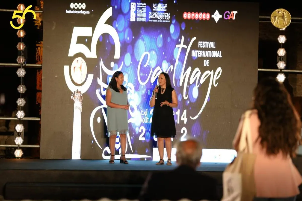 مشهد من الندوة الصحفية- الصورة من موقع المهرجان على الفيسبوك