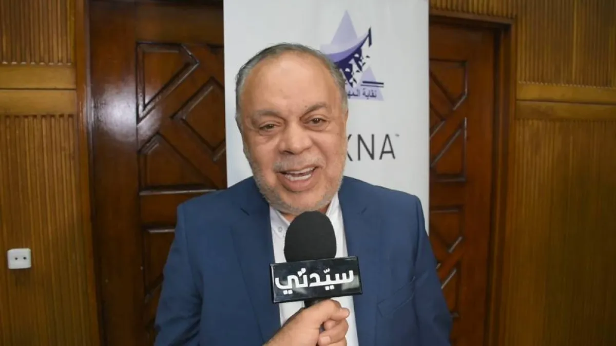 نقيب الممثلين د. أشرف زكي - تصوير محمد عربي - خاص سيدتي