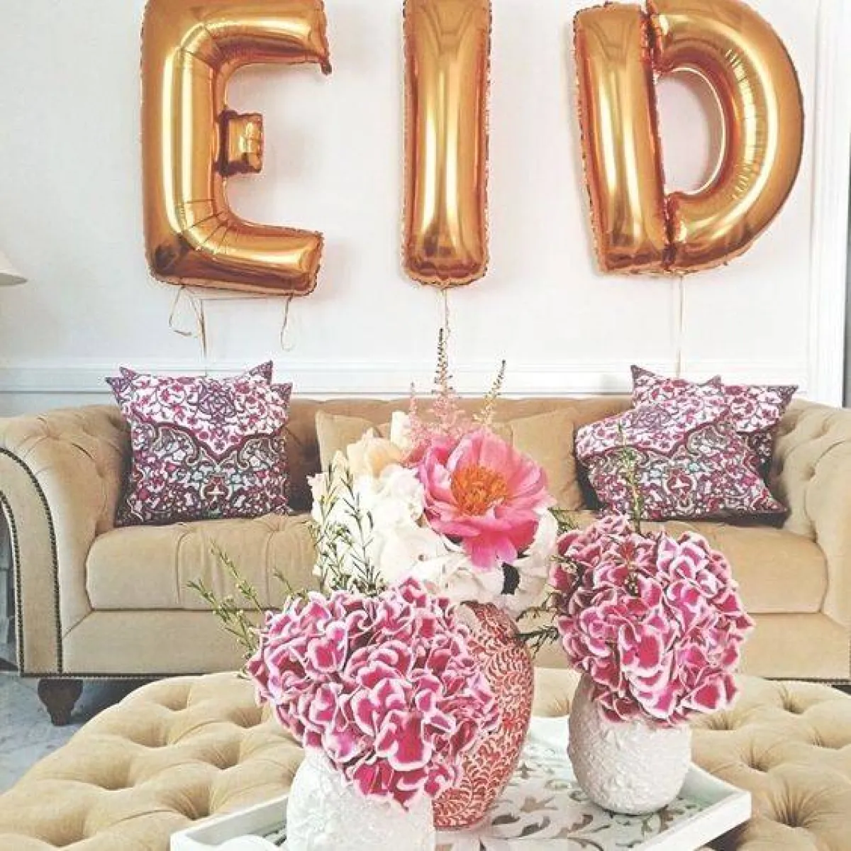 البالونات تعدّ من عناصر التزيين