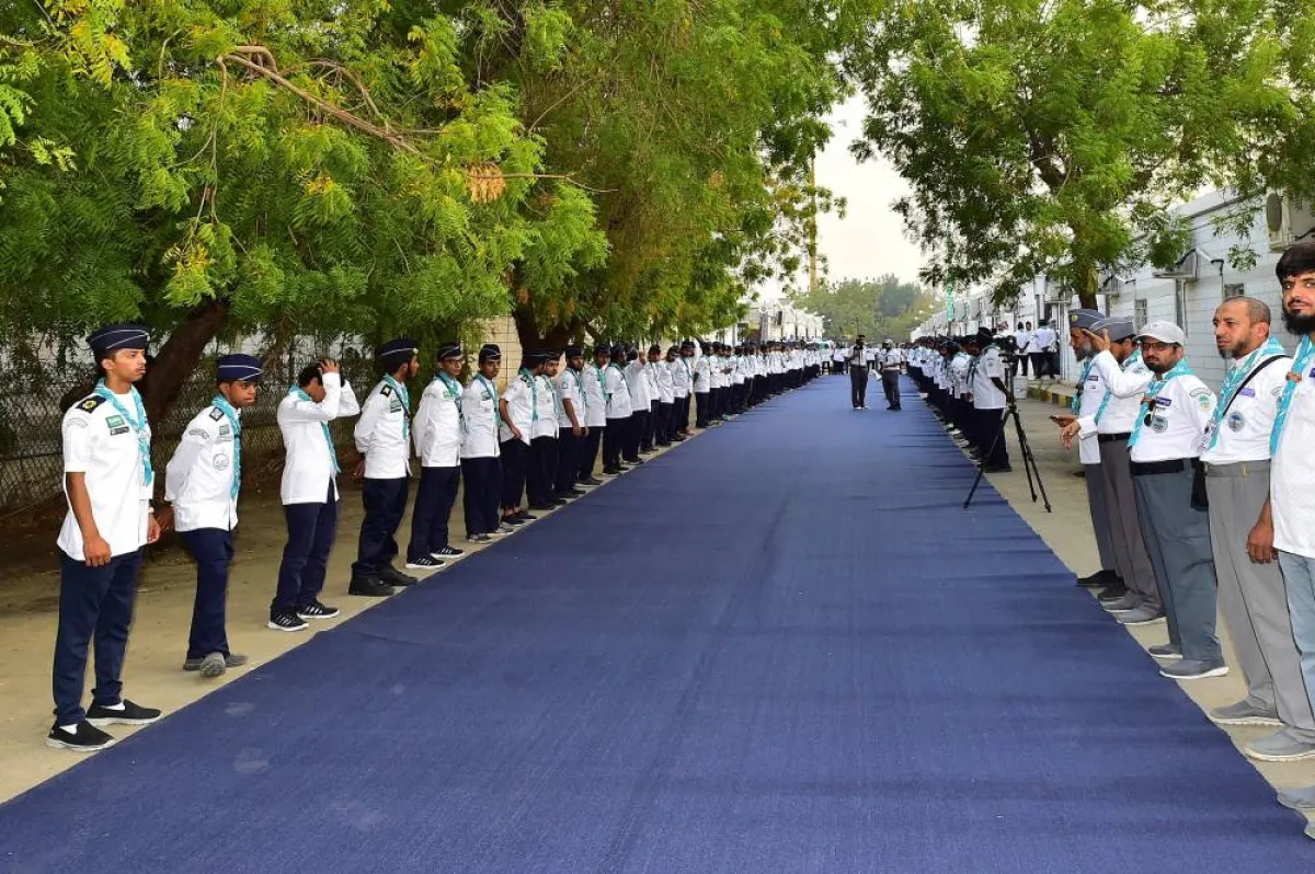 الممر الخارجي لمعسكر عرفات