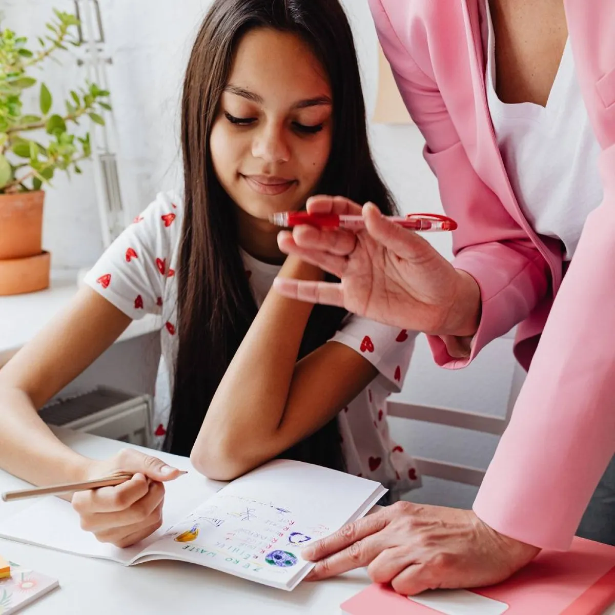 صورة لأم وطفلتها