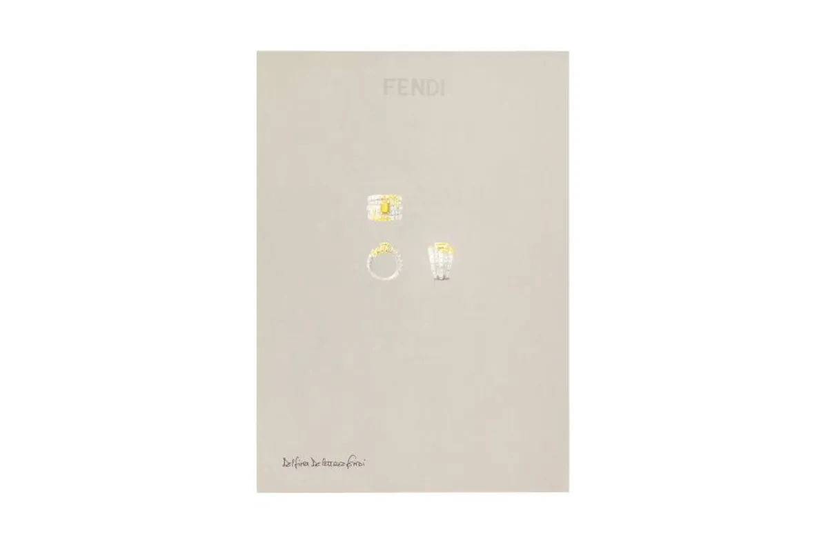 المجموعة الأولى للمجوهرات الراقية من فندي FENDI 