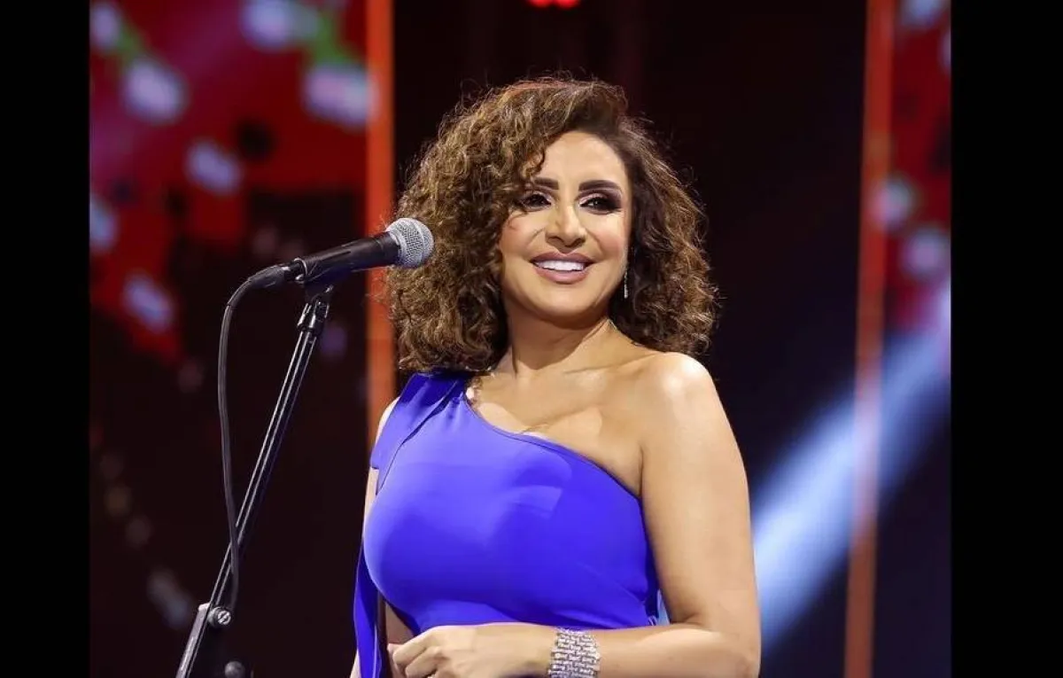 أنغام - صورة من حسابها على إنستجرام