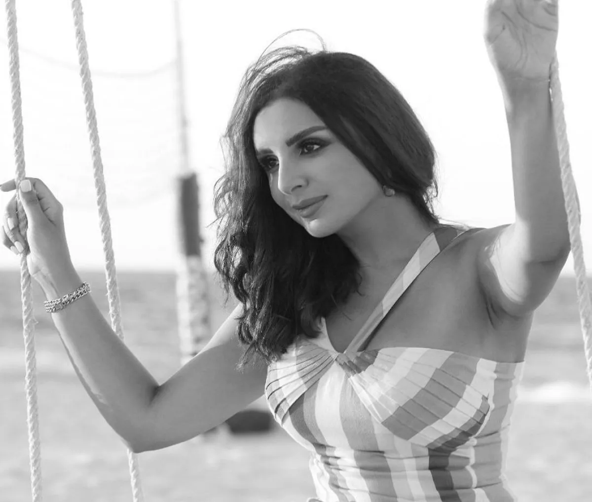 أنغام - صورة من حسابها على إنستجرام