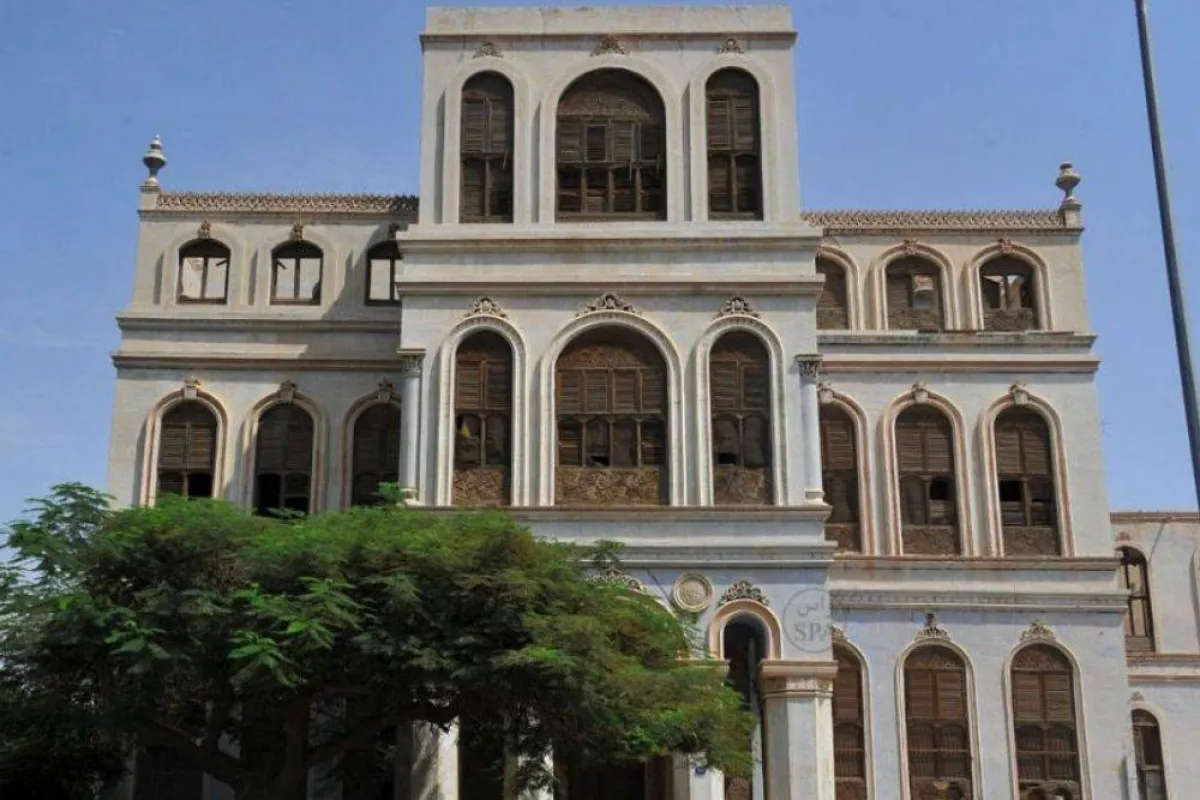 تظهر الصورة جانباً من قصر الكعكي