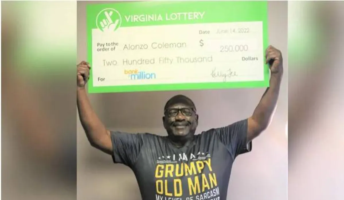 الفائز باليانصيب ألونزو كولمان - الصورة من موقع ndtv.com