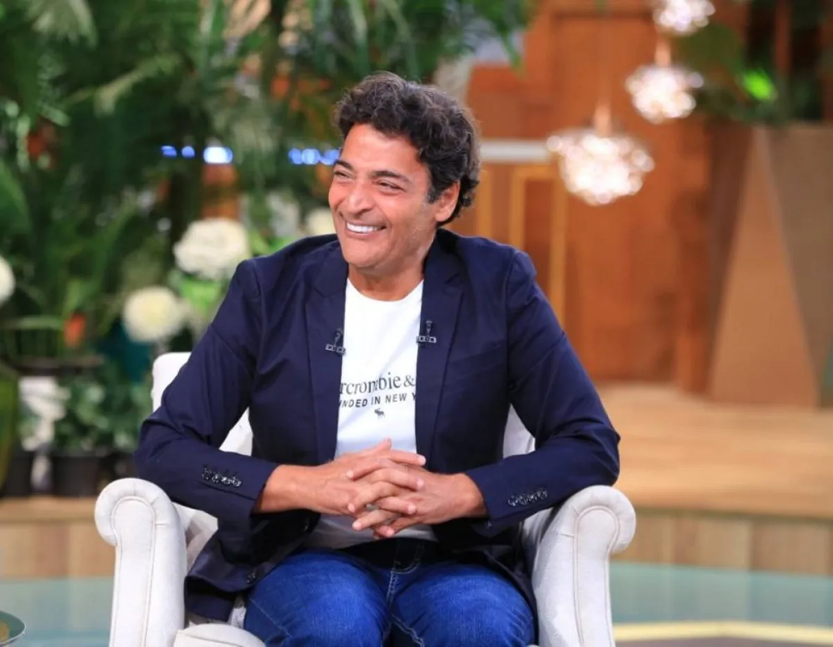 حميد الشاعري من برنامج معكم منى الشاذلي - الصورة من حساب البرنامج على الفيس بوك