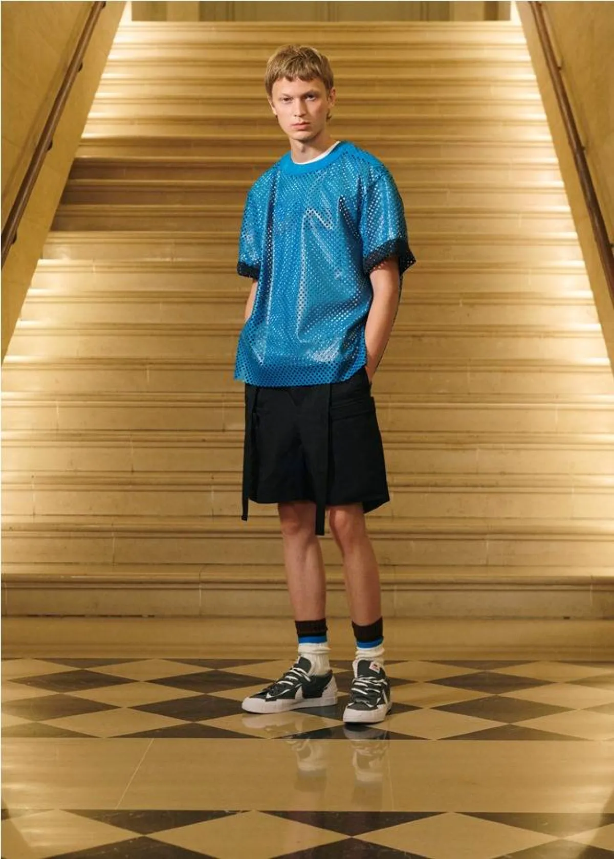 موديلات ملابس رياضية رجالية للنادي من ساكاي  Sacai