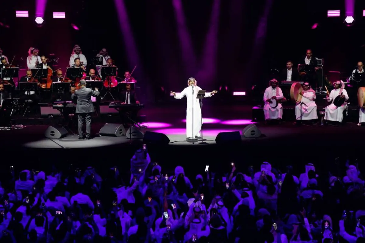 رابح صقر من الحفل