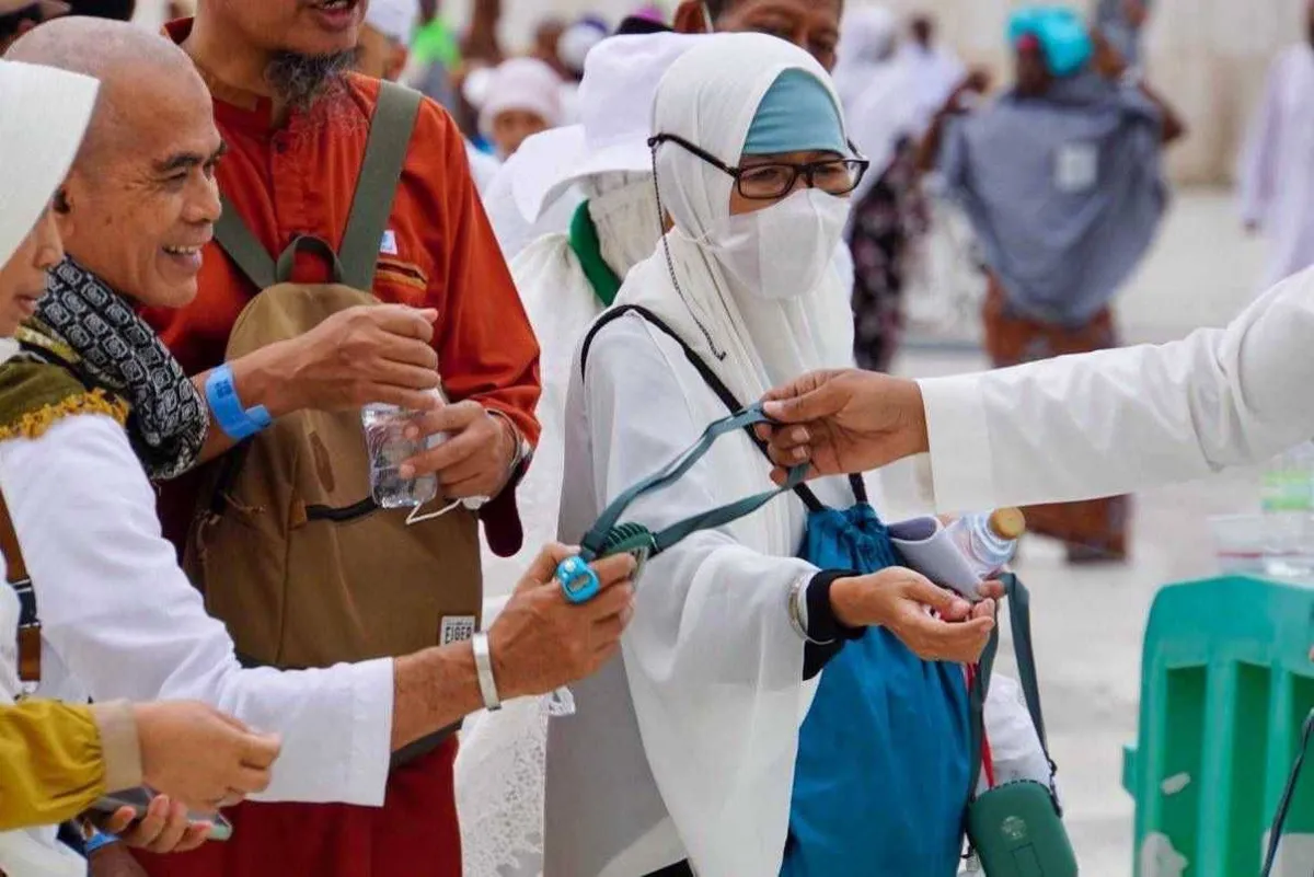 توزيع 50 ألف هدية على الحجاج داخل المسجد الحرام