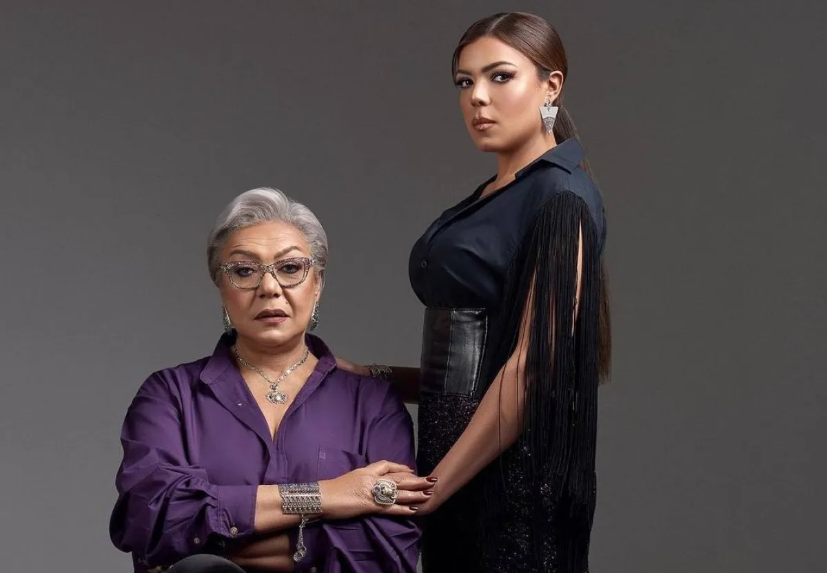 ناهد السباعي ووالدتها ناهد فريد شوقي -  صورة من صفحة ناهد السباعي من حسابها على انستغرام