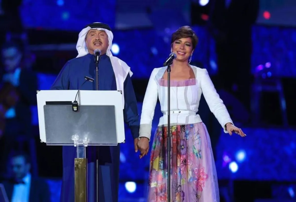 محمد عبده وأصالة - الصورة من حسابها على انستغرام