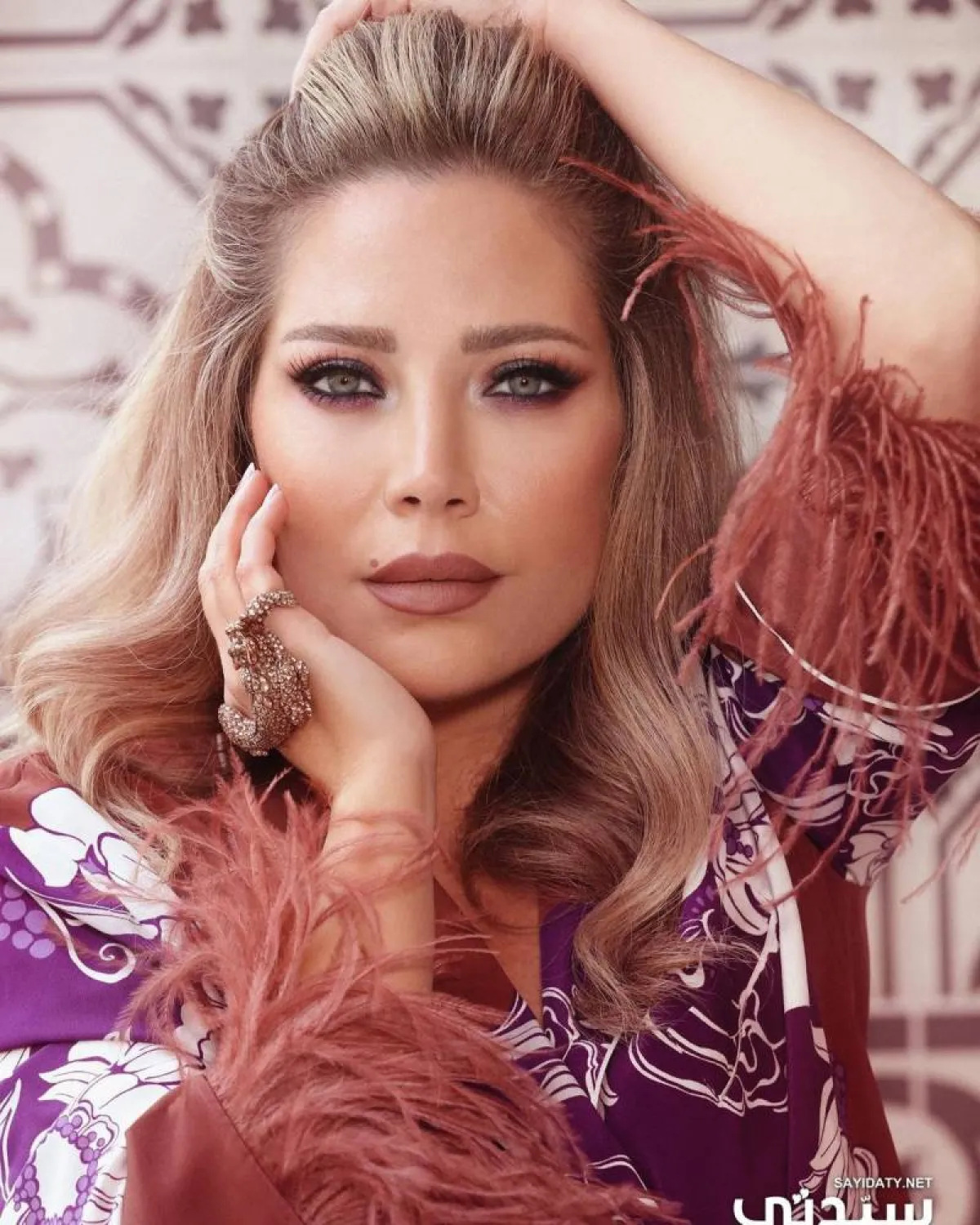 سلافة معمار - الصورة من غلاف سيدتي