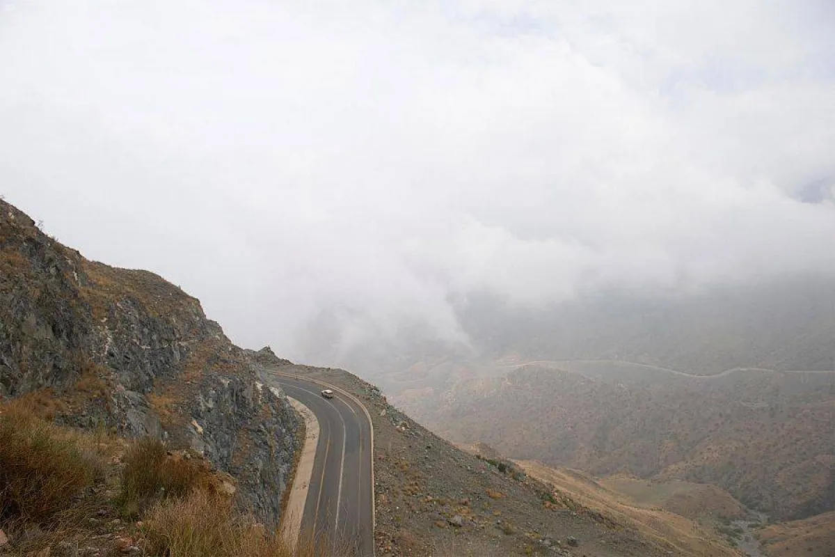 مرتفعات في الطائف