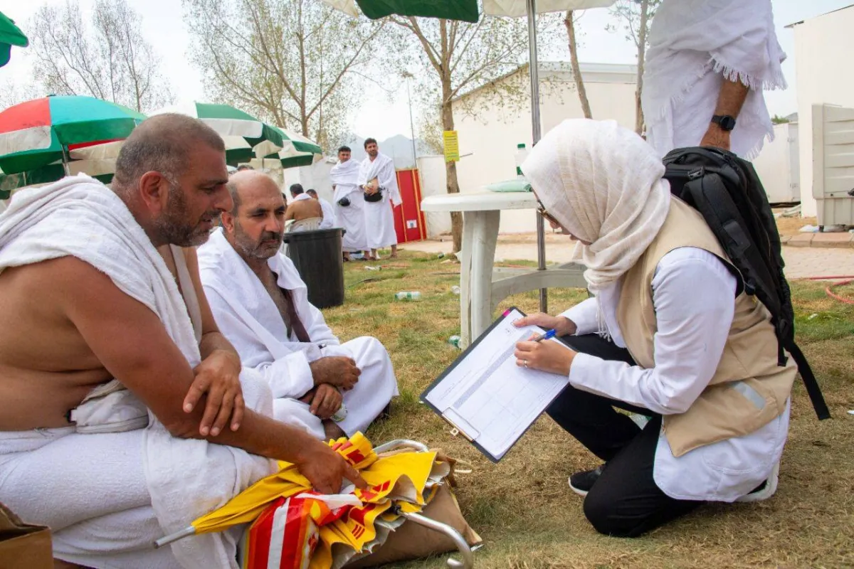 تجمع مكة المكرمة يرصد أبرز الاحتياجات الصحية لضيوف الرحمن عبر مسح ميداني