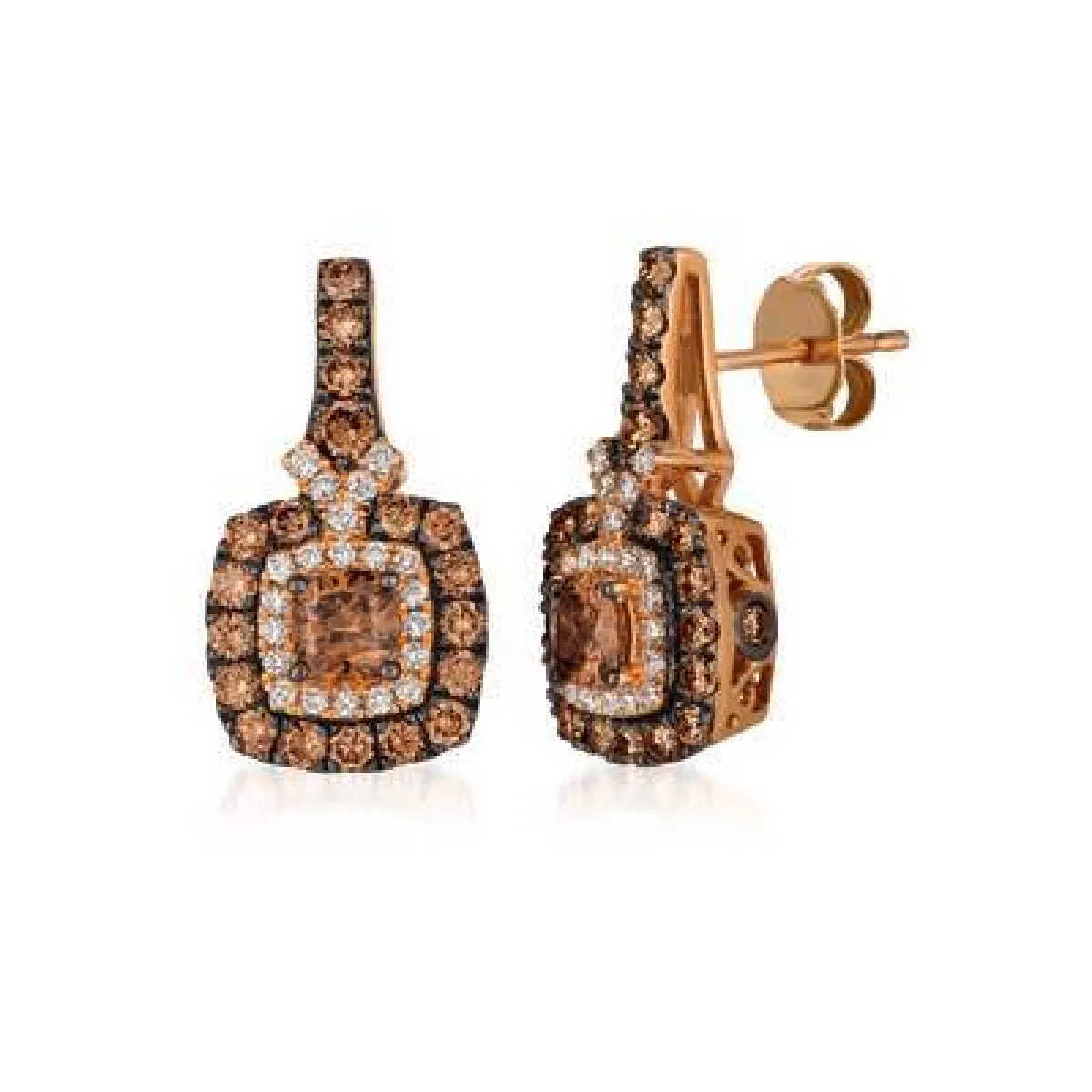 أقراط Chocolatier من Le Vain