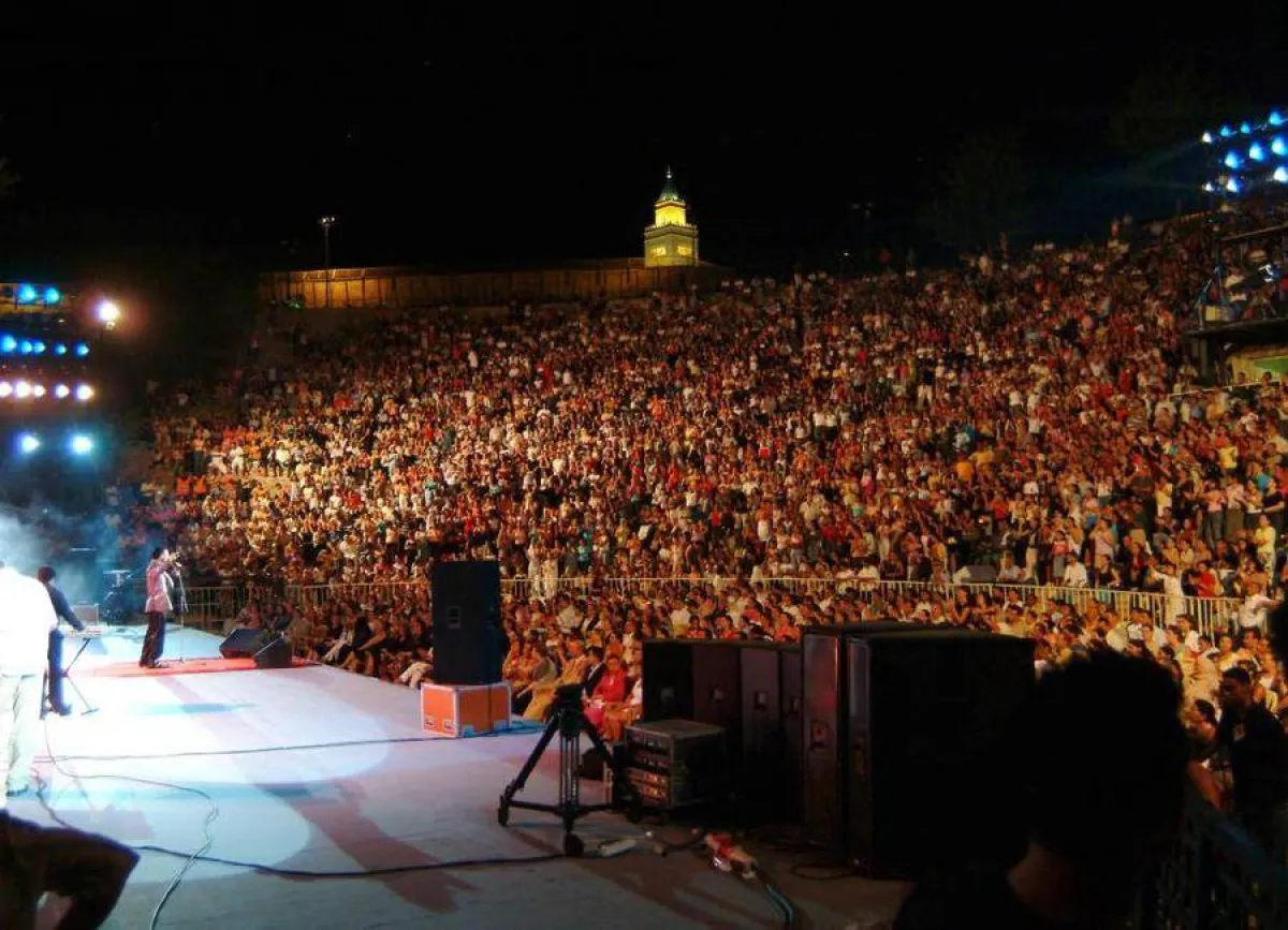 حفلة  سابقة من حفلات  مهرجان قرطاج الدولي - الصورة من ارشيف المحرر