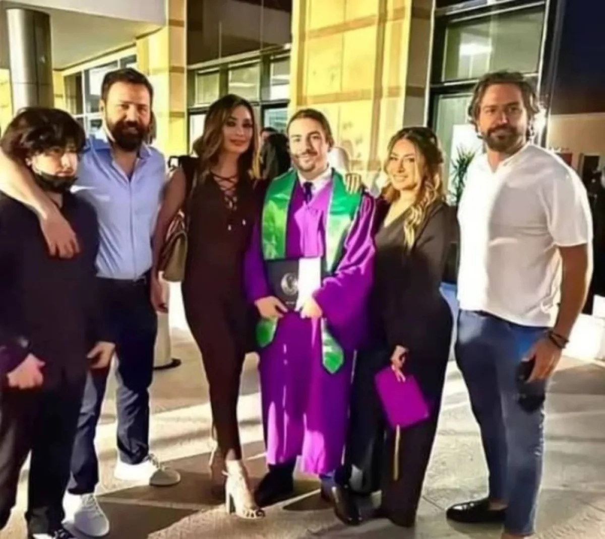 حفل تخرج ورد تيم حسن - الصورة سكرين شوت من مقطع فيديو نشرته ديمة بياعة على إنستغرام