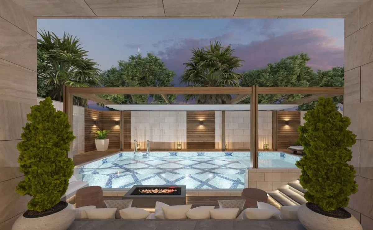 الأرضيّة المحيطة بالمسبح، تتطلّب العناية بها