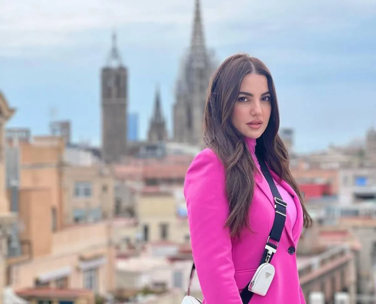 درة - الصورة من حسابها على إنستغرام