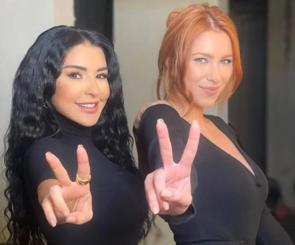 ماغي بو غصن ودانييلا رحمة - الصورة من حساب ماغي على انستغرام
