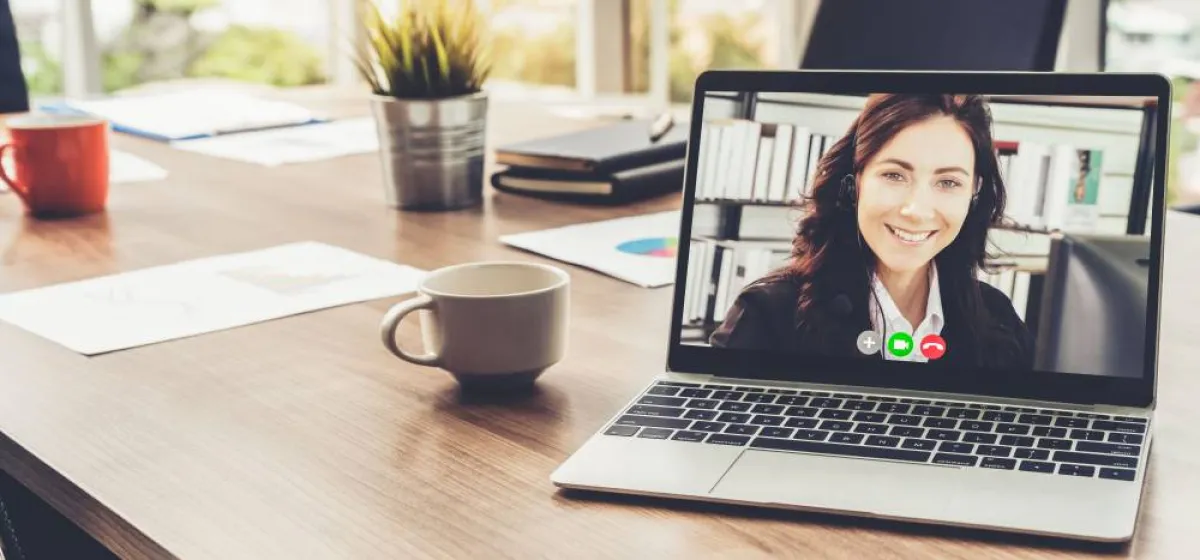 مقابلة العمل عبر الفيديو شاعت بعد انتشار وباء كورونا  