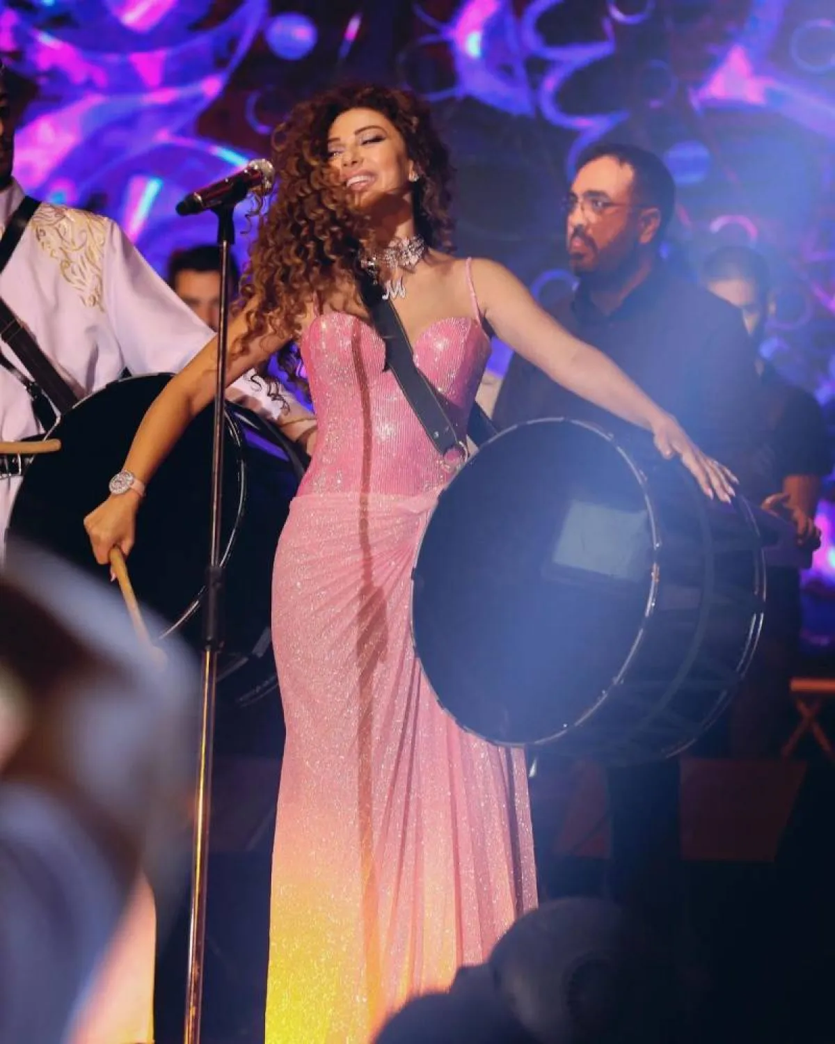 ميريام فارس - صورة من حفل لبنان على حسابها في إنستجرام