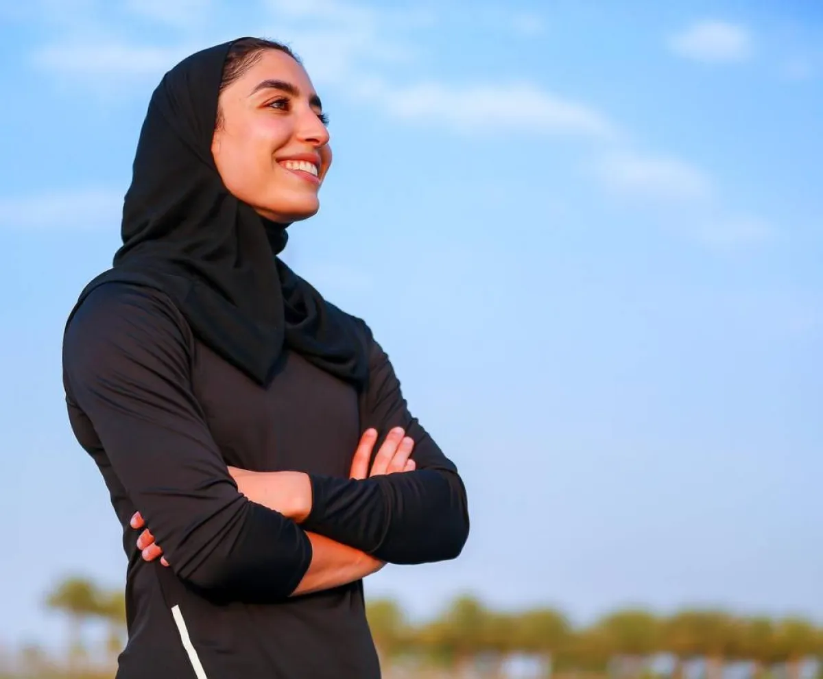 أول امرأة سعودية تشارك بطولة العالم لألعاب القوى