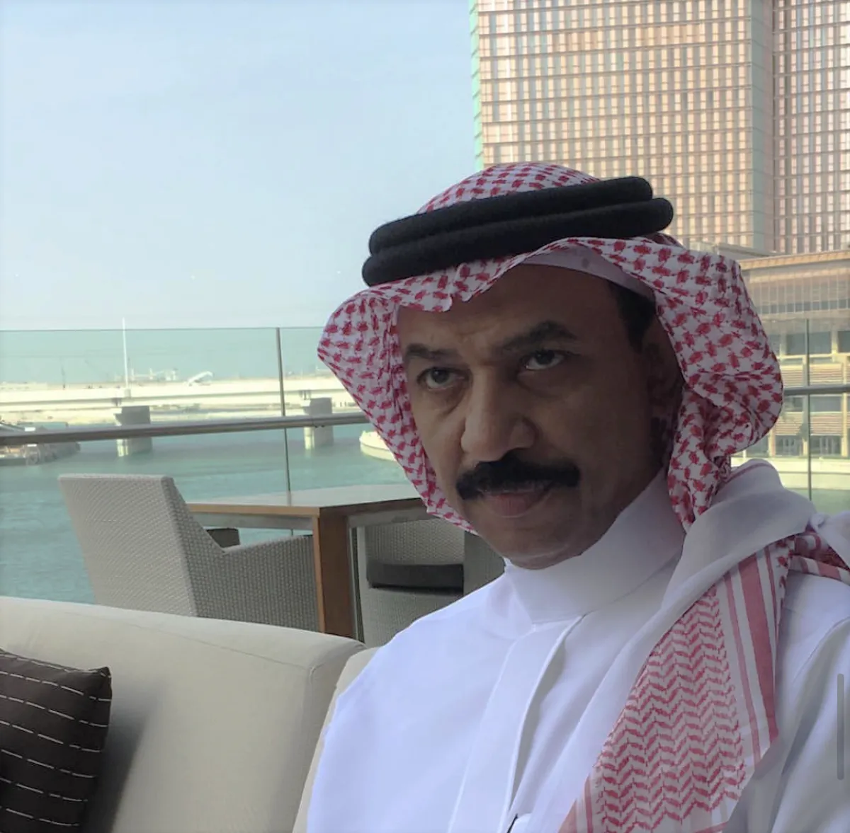 عبادي الجوهر - الصورة من حسابه على الإنستغرام 