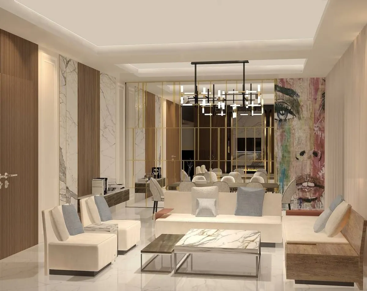 الخشب الطبيعي على الجدران