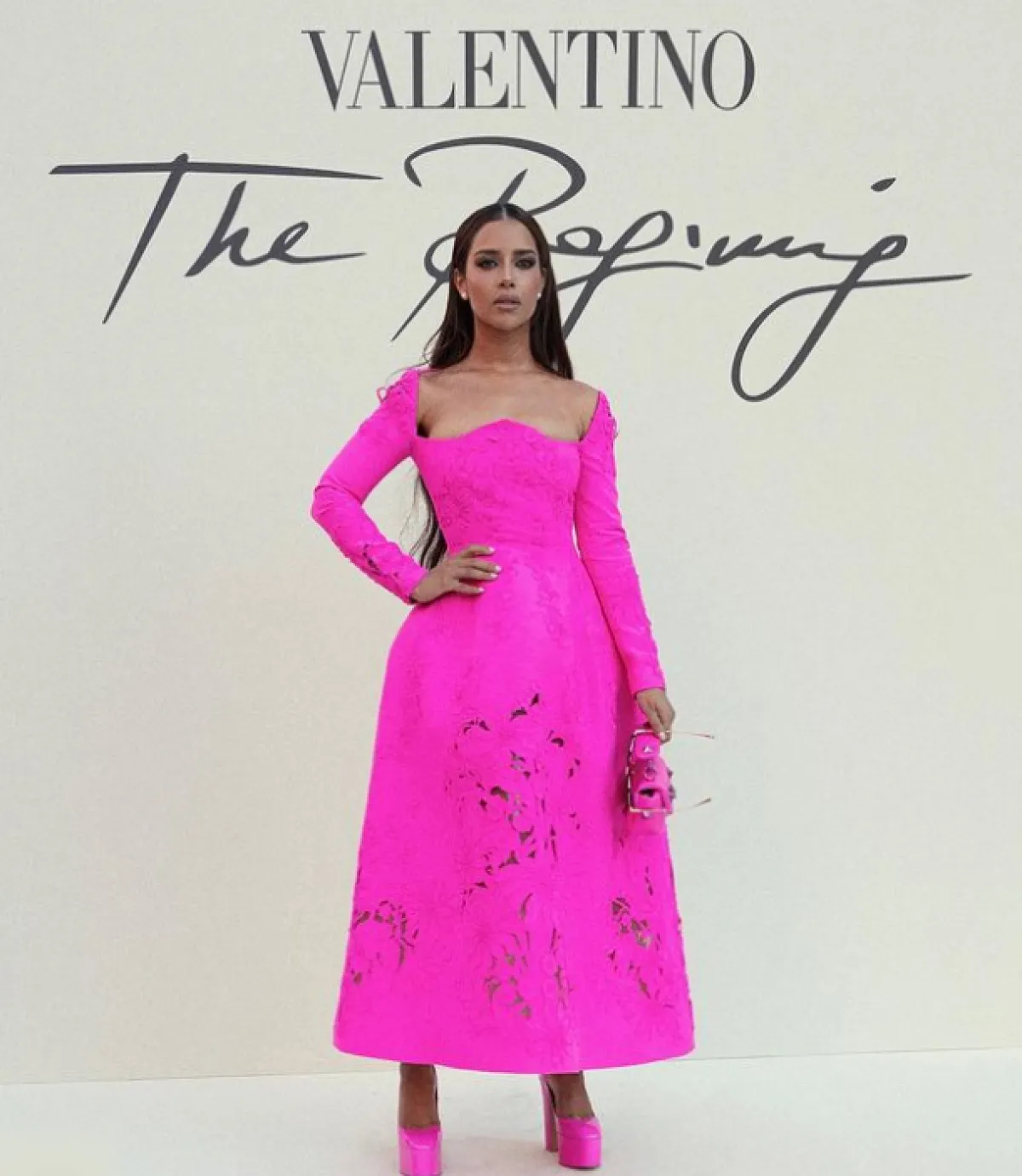 بلقيس فتحي في عرض فالنتينو